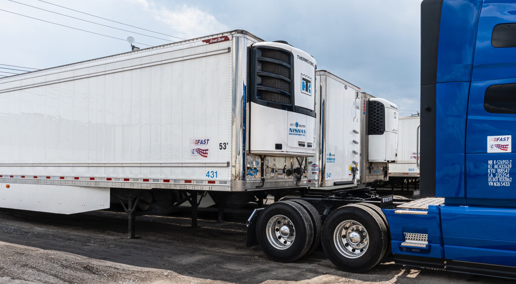Refrigerated Freight | Temperature-controlled trailer